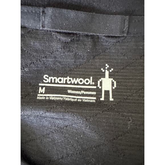 SMARTWOOL Diamond Peak Quilted Dress SW000325 Black Gray Medium - Picture 3 of 8